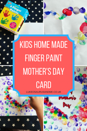 Craft Kids Home Made Mothers Day Card