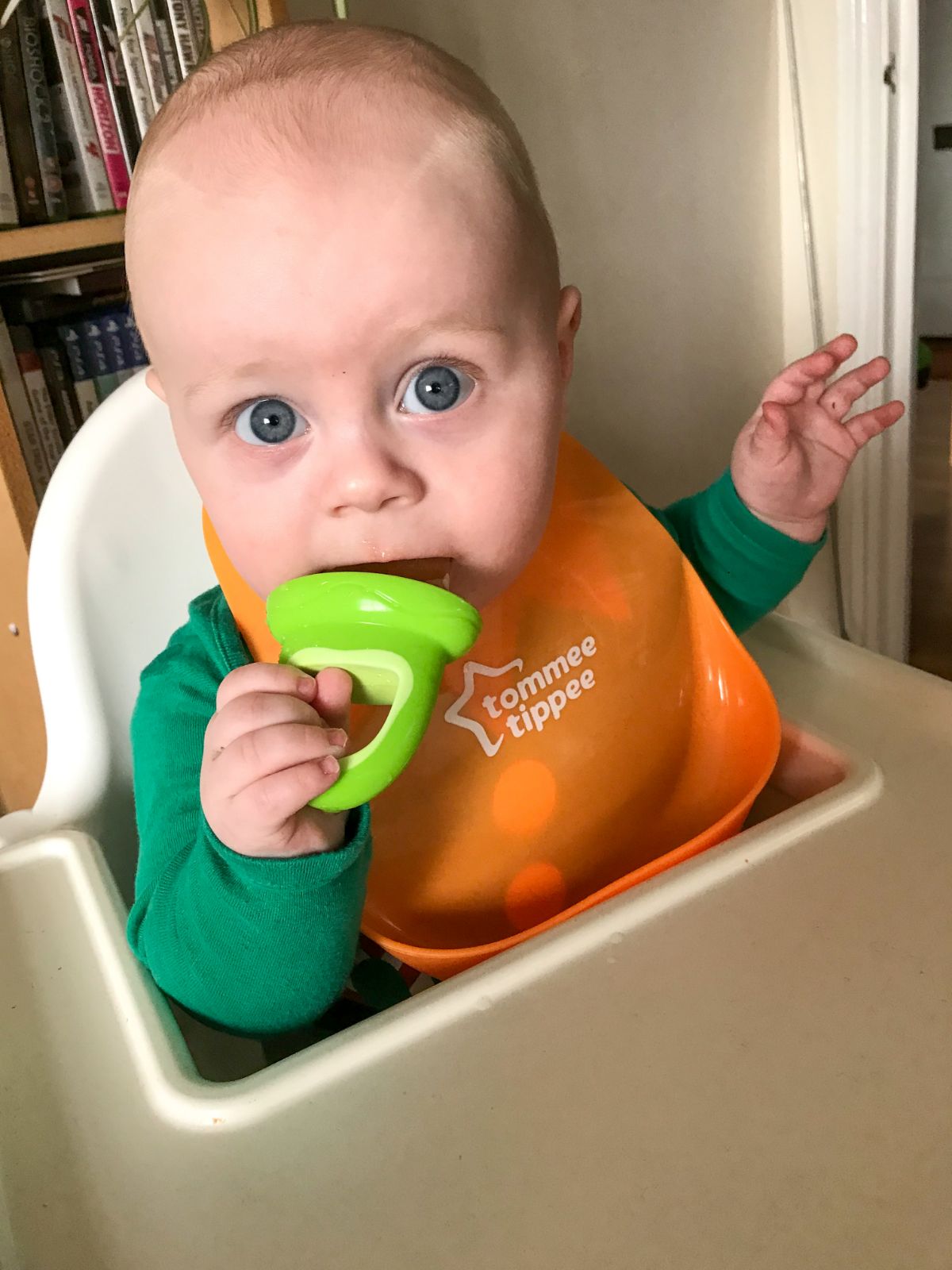 Oscar’s Baby Led Weaning Journey At 9 Months - Lukeosaurus And Me